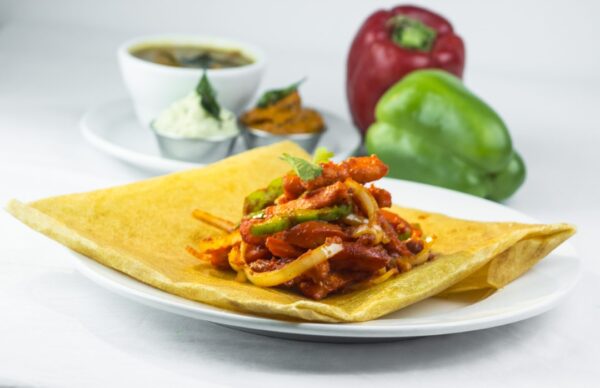 Paneer Tikka Masala Dosa